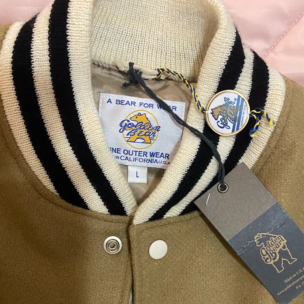 Golden Bear Varsity Jacket - Picture 2 of 5